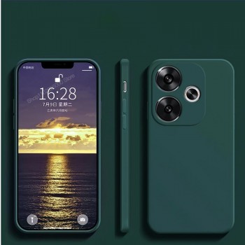 Liquid Air silikoninis žalias dėklas - su kameros apsauga (Xiaomi Poco F6 5G) Liquid Air silikoninis žalias dėklas - su kameros apsauga (Xiaomi Poco F6 5G)